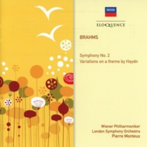 Brahms: Symphony No.2, Haydn-Variationen - Pierre Monteux