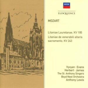Mozart: Litanies, KV 195 & 243 - Jennifer Vyvyan