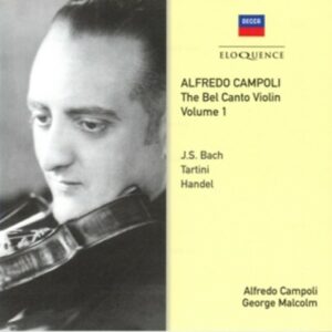 Bel Canto Violin Vol.1 - Alfredo Campoli