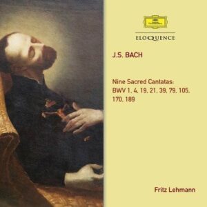 Bach: Nine Sacred Cantatas BWV 1, 4, 19, 21, 39, 79, 105, 170, 189 - Fritz Lehmann