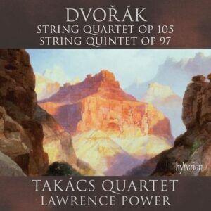 Antonin Dvorak: String Quartet Op.105 / String Quintet Op.97 - Takacs Quartet