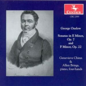 Georges Onslow: Sonatas for Piano 4 Hands Nos. 1 and 2 - Chinn / Brings