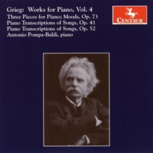 Grieg: Works For Piano, Vol. 4 - Pompa-Baldi