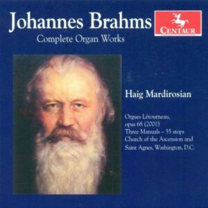 Brahms: Complete Organ Works - Mardirosian