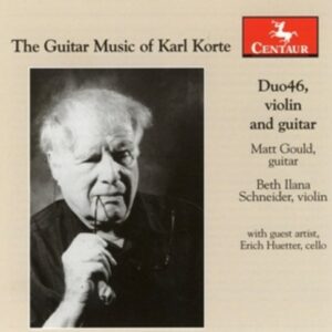 The Guitar Music Of Karl Korte - Duo 46 / Huette / Gould / Schneider