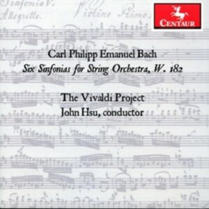 Bach CPE: Six Sinfonias For String Orchestra Wq.182 - Vivaldi Project / Hsu