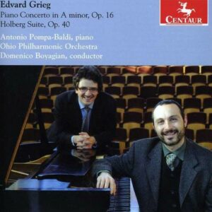 Grieg: Piano Concerto Op. 16 - Holberg Suite, Op. 40 - Pompa - Baldi