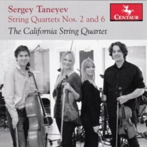 Taneyev: String Quartets Nos. 2 & 6 - The California String Quartet
