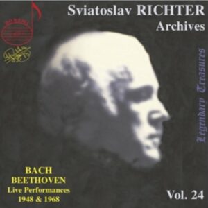 Beethoven / Bach: Sviatoslav Richter | Legendary Treasures - Vol. 24