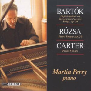 Carter / Bartok / Rozsa: Music Of Bartok,  Rozsa And Carter For Piano