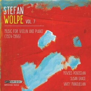 Wolpe: Volume 7 - Music For Violin And Piano - Pogossian