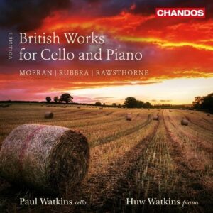 Rubbra, Rawsthorne Moeran: British Works For Cello / Piano Vol.3 - Watkins