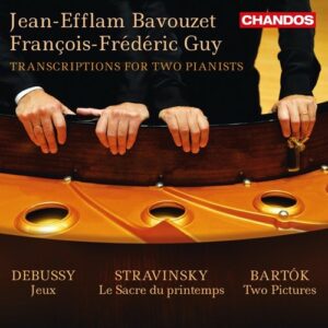 Stravinsky Bartok: Transcriptions For Two Pianists - Bavouzet, Guy