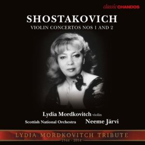 Dimitri Shostakovich: Violin Concertos 1 & 2 - Lydia Mordkovitch / Järvi