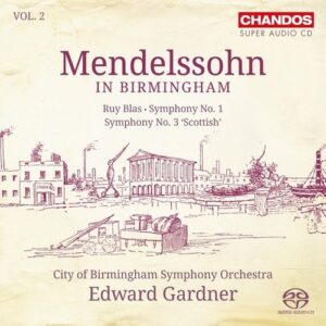 Mendelssohn In Birmingham Vol.2 - City Of Birmingham Symphony Orchest / Gardner