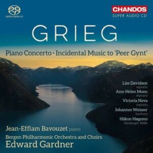 Grieg: Piano Concerto, Peer Gynt - Jean-Efflam Bavouzet