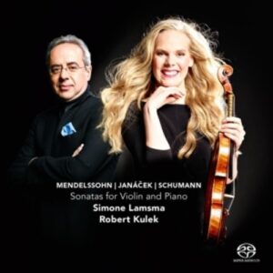 Schumann / Mendelssohn / Janacek: Sonatas For Violin And Piano - Lamsma