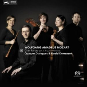 Mozart: Gran Partita - Quatuor Dialogues / Demeyere