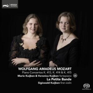 Mozart: Piano Concertos KV413,  KV414 & KV415 - La Petite Bande