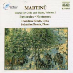 Martinu: Works For Cello & Piano