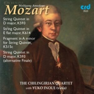 Wolfgang Amadeus Mozart: String Quintets - The Chilingirian Quartet