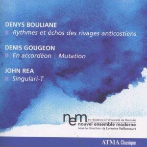 Rythmes Et Échos Des Rivages Anticostiens / ... - Nouvel Ensemble Moderne