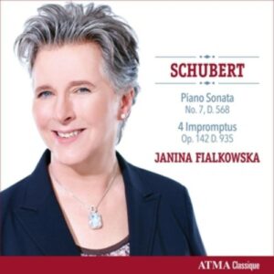 Schubert: Piano Sonata No. 7 D. 568,  4 Impromptus Op.142 - Fialkowska