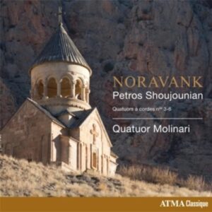 Shoujounian: Novarank - String Quartets Nos 3-6 - Quatuor Molinari
