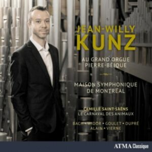Au Grand Orgue Pierre-Béique  - Jean-Willy Kunz