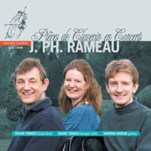 Rameau: Pieces de Clavecin en Concerts Nr.1-5 - Trevor Pinnock
