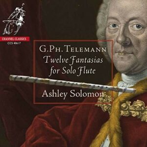 Telemann: Twelve Fantasias For Solo Flute - Solomon Ashley