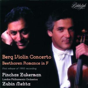 Berg / Beethoven / Fuchs / Joachim: Violin Concerto / Romance In F - Pinchas Zukerman