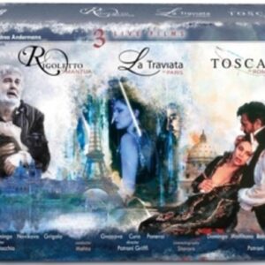 Verdi / Puccini: 3 Live Opera Films - Placido Domingo