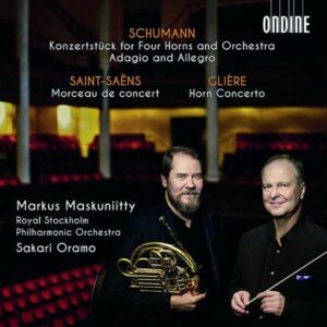 Schumann / Saint-Saens / Gliere: Horn Concertos - Markus Maskuniitty