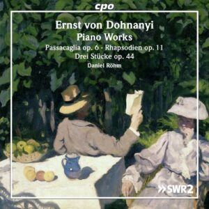Ernö von Dohnányi : Œuvres pour piano. Röhm.