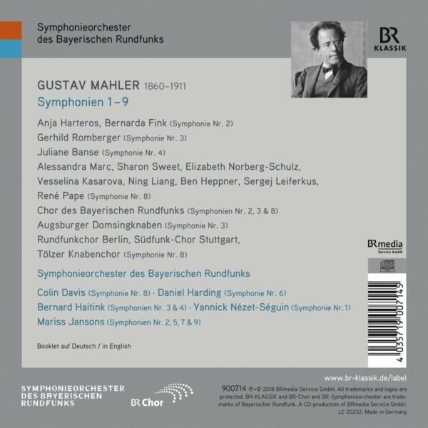 Mahler: Symphonies Nos. 1-9 - Mariss Jansons - Image 2