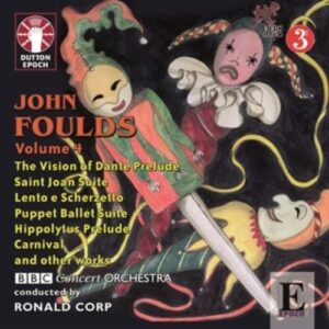John Foulds: Volume 4 - Bbc Concert Orchestra / Corp
