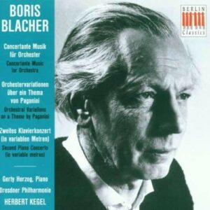 Blacher: Orchestral Works - Gerty Herzog