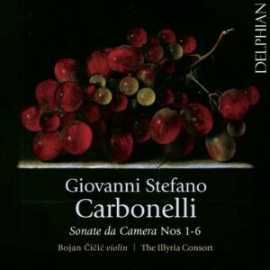 Carbonelli: Sonate da Camera Nos. 1-6 - Bojan ?i?i?