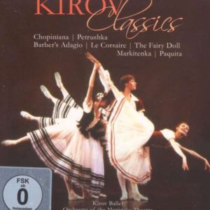 Barber, Minkus Chopin: Kirov Classics Bluray, DVD & CD - 7 Balletten / Fedotov