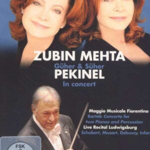 Schubert, Debussy Bartok: Guher& Suher Pekinel, Zubin Mehta - Mozart