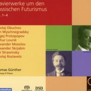 Piano Works From Russian Futurism - Thomas Gunther