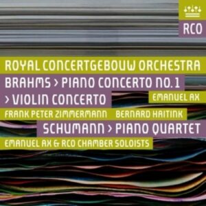 Brahms: Piano Concerto No.1 / Violin Concerto - Emanuel Ax