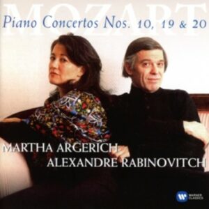 Mozart: Piano Concertos Nos 10, 19&20 - Martha Argerich