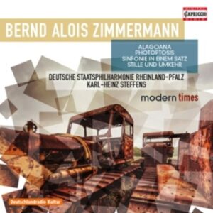 Bernd Alois Zimmermann: Alagoana; Sinfonie In Einem Satz - Deutsche Staatsphilharmonie Rheinla / Steffens