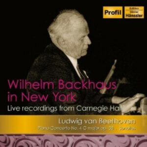 Wilhelm Backhaus In New York