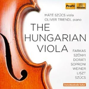 The Hungarian Viola 1-Cd - Mate Szucs