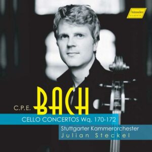 Car Philipp Emanuel Bach: Cello Concertos - Steckel