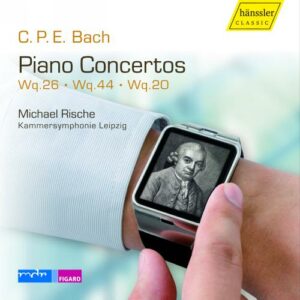 C.P.E. Bach : Concertos pour piano, vol. 4. Rische, Sprenger.