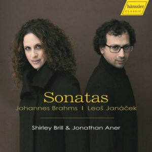 Brahms, Janácek : Sonates pour clarinette et piano. Brill, Aner.